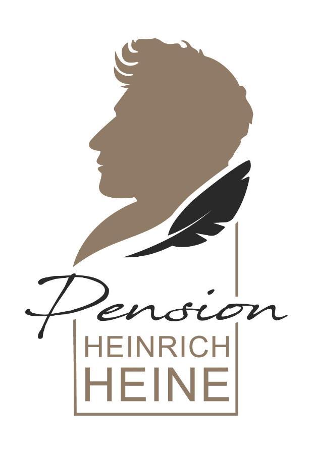 Pension Heinrich Heine Wittenberg Esterno foto